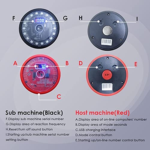 SKYEGLE Speed Agility Training Lights, Reaction Lights Training to Improve Reaction Time