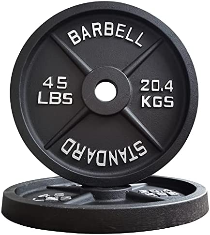 BalanceFrom Sporzon! Cast Iron Plate Weight Plate for Strength Training ...