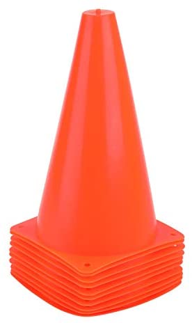 Traffic Maker Cones Cintz 9" Soccer Field Training Cones Set of 10 