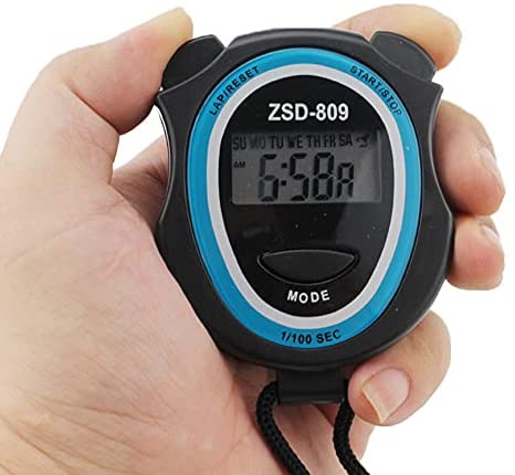 Handheld Digital Clock Digital Stopwatch Countdown Stopwatch for Outdoor Sports Fitness Kitchen Waterproof LKEREJOL 3 Pack Sports Stopwatch Timer Set 