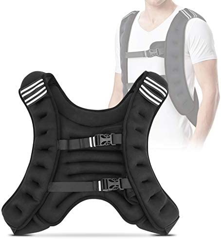 WEIGHT VEST WEIGHT INCLUDED CFF 22 LB ADJ WEIGHTED VEST 