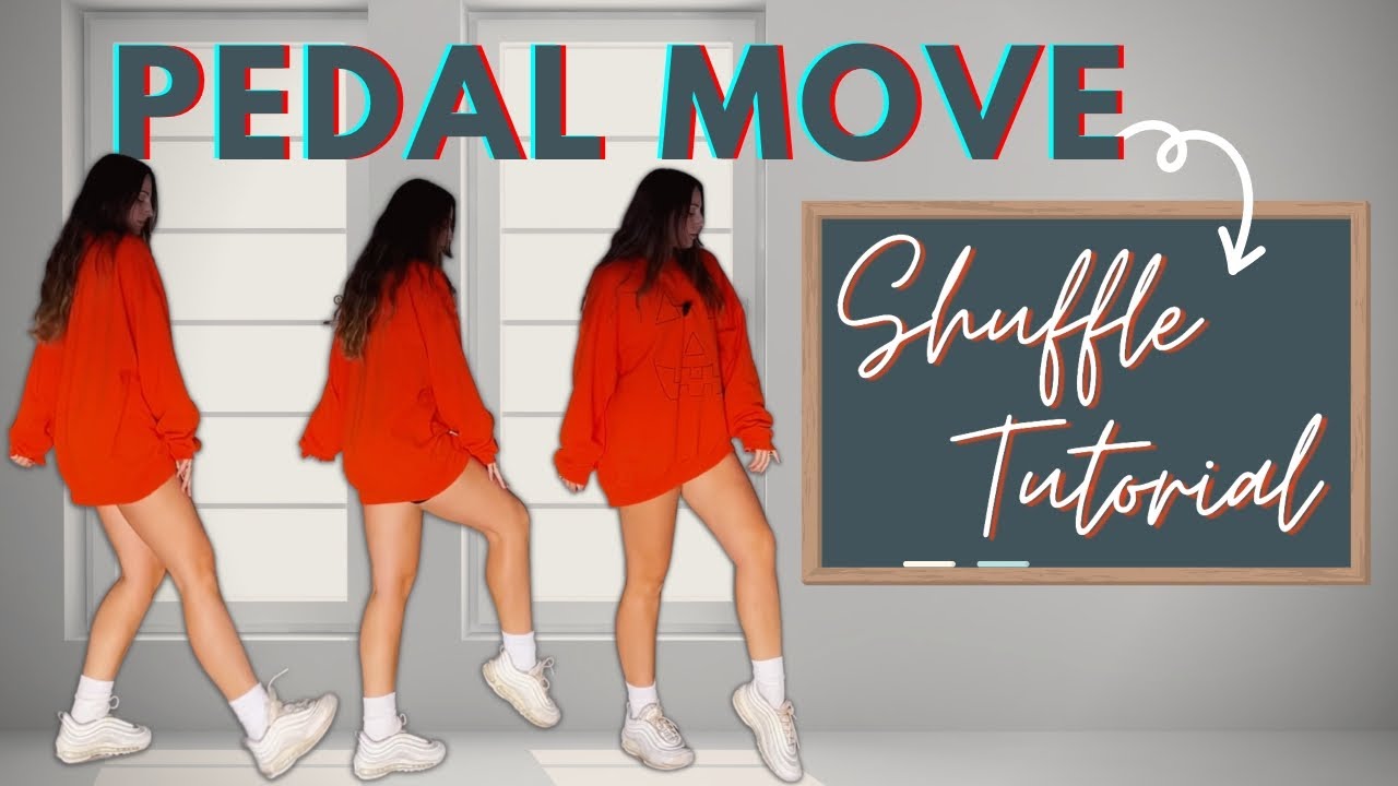 SHUFFLE FOOTWORK TUTORIAL Pedal Step Intermediate Level Shuffle Dance